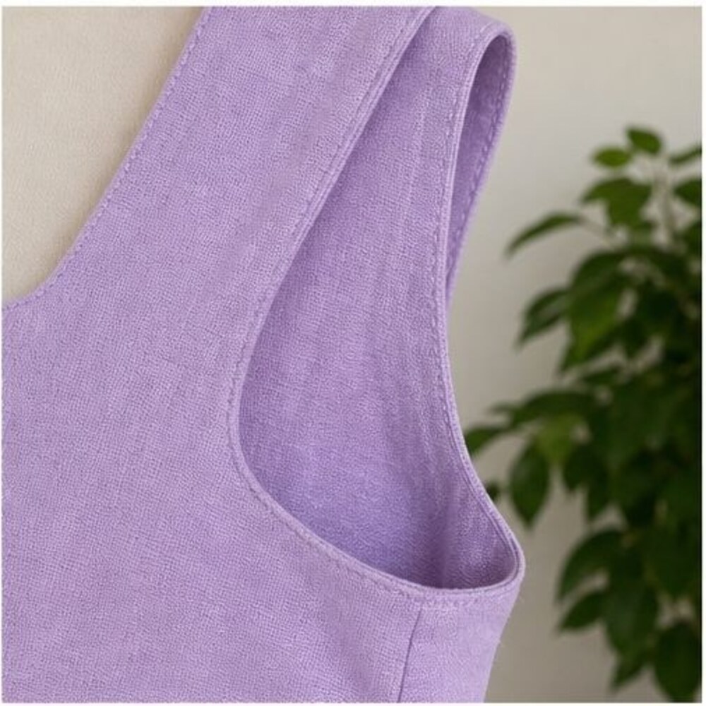 Lilac Ruffle Blouse - Picture 5 of 6